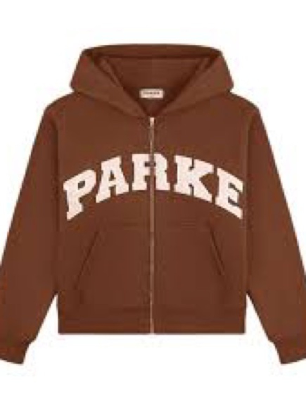 Park Zip-Up Hoodie - Brown